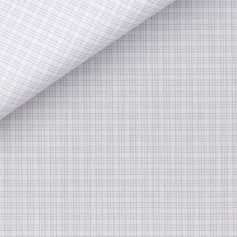 Poplin Check Pattern Pink