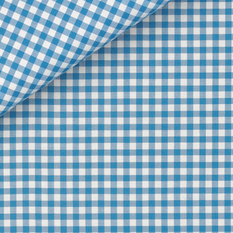 Zephir Check Pattern Turquoise