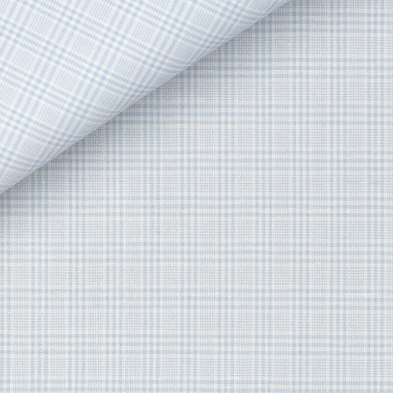 Twill Check Pattern Blue