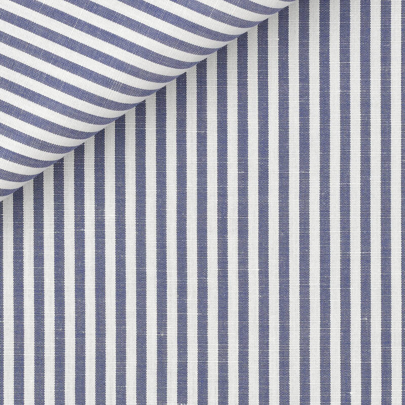Linen Stripes Blue