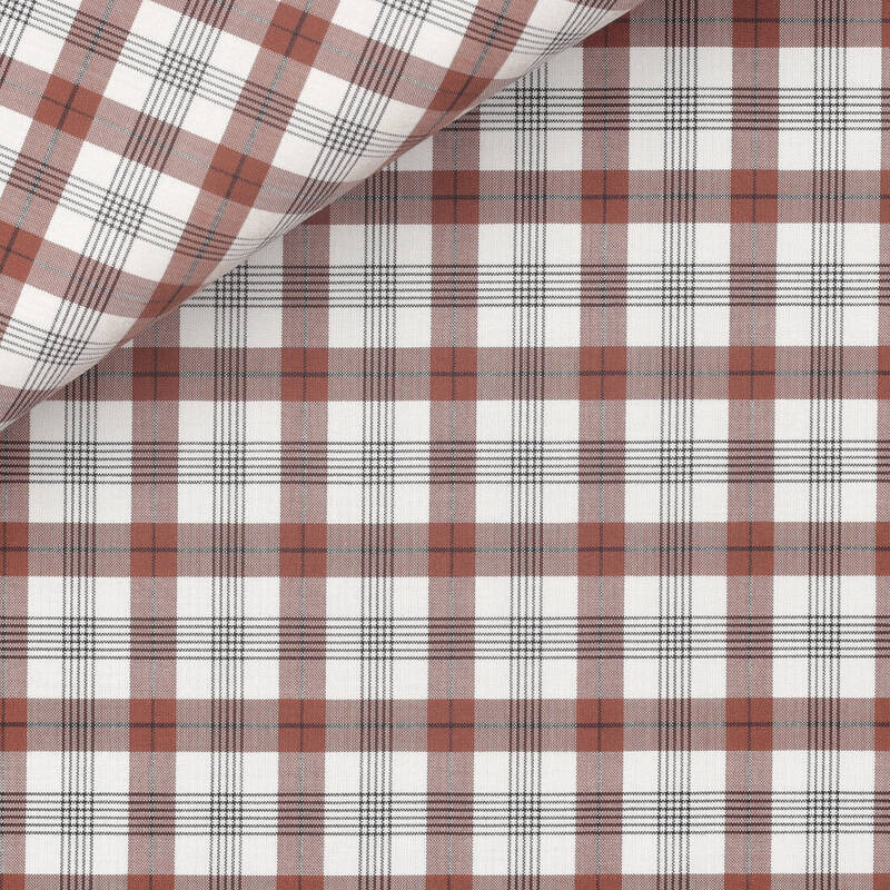 Zephir Check Pattern Brown