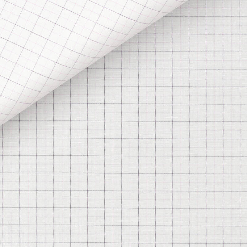 Poplin Check Pattern Mauve