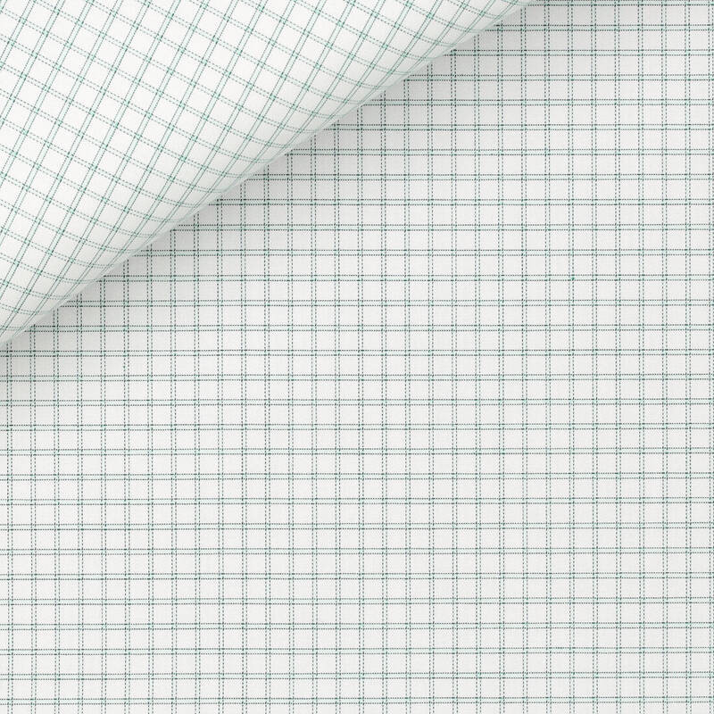 Twill Check Pattern Green