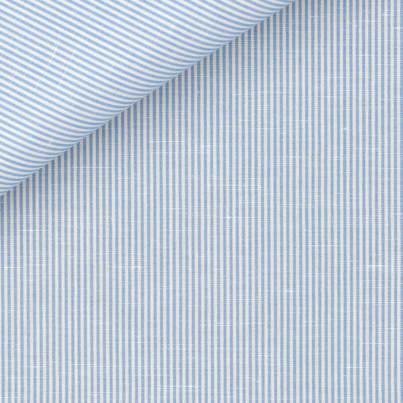 Chambray Stripes Blue