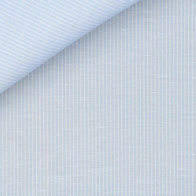 Chambray Stripes Blue