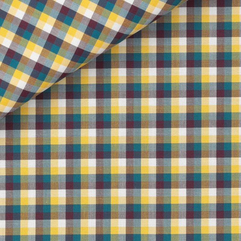 Zephir Check Pattern Yellow Purple