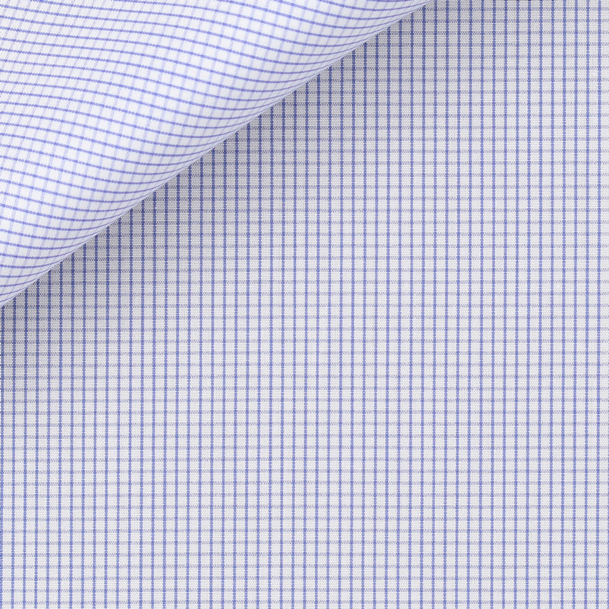 Poplin Check Pattern Blue