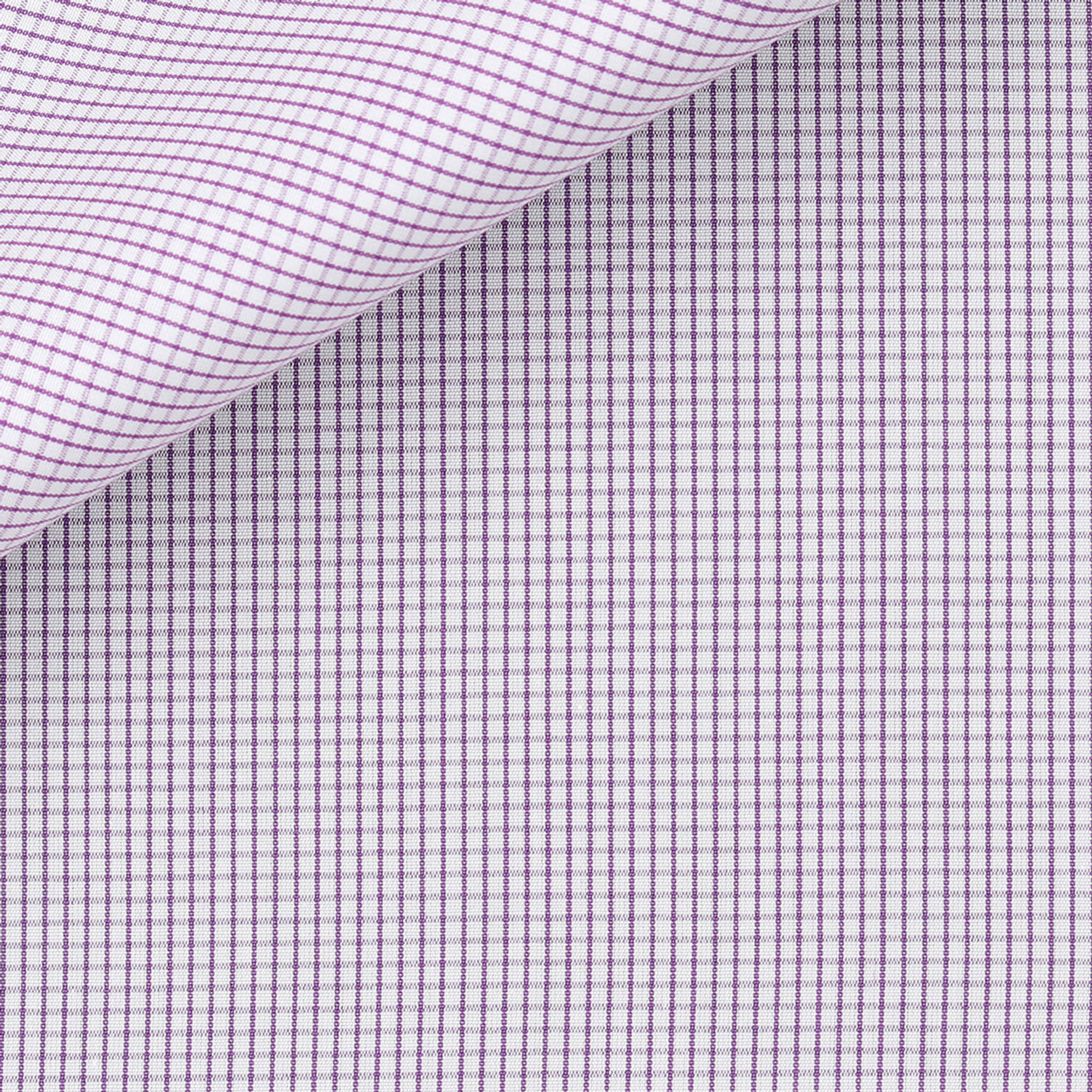 Poplin Check Pattern Purple