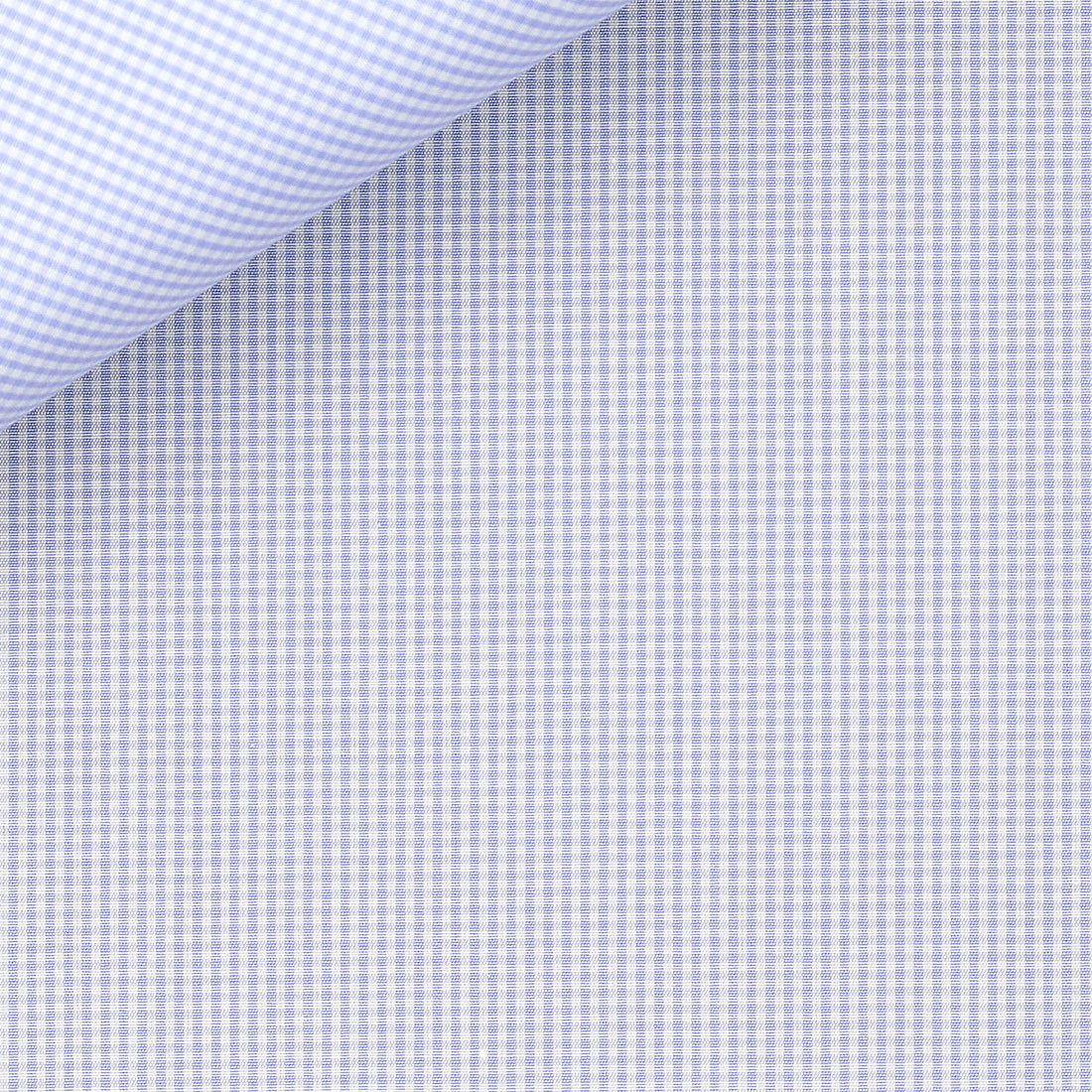 Poplin Check Pattern Blue