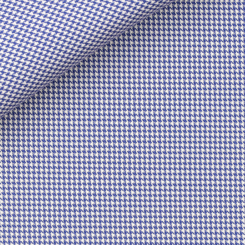 Twill Check Pattern Blue
