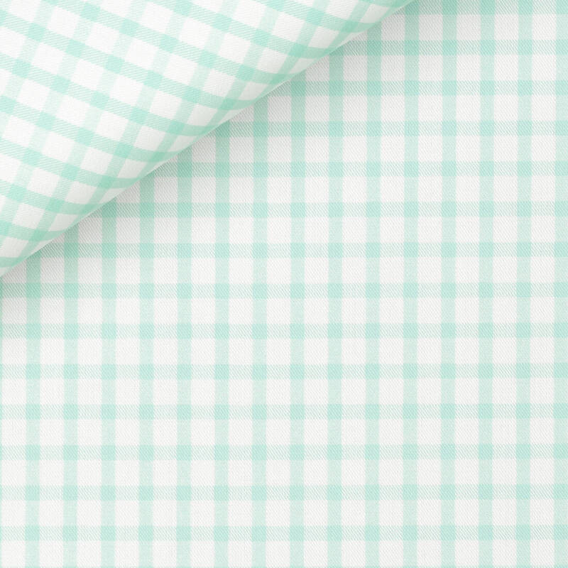 Twill Check Pattern Green
