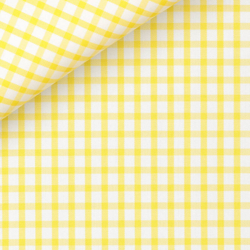 Twill Check Pattern Yellow
