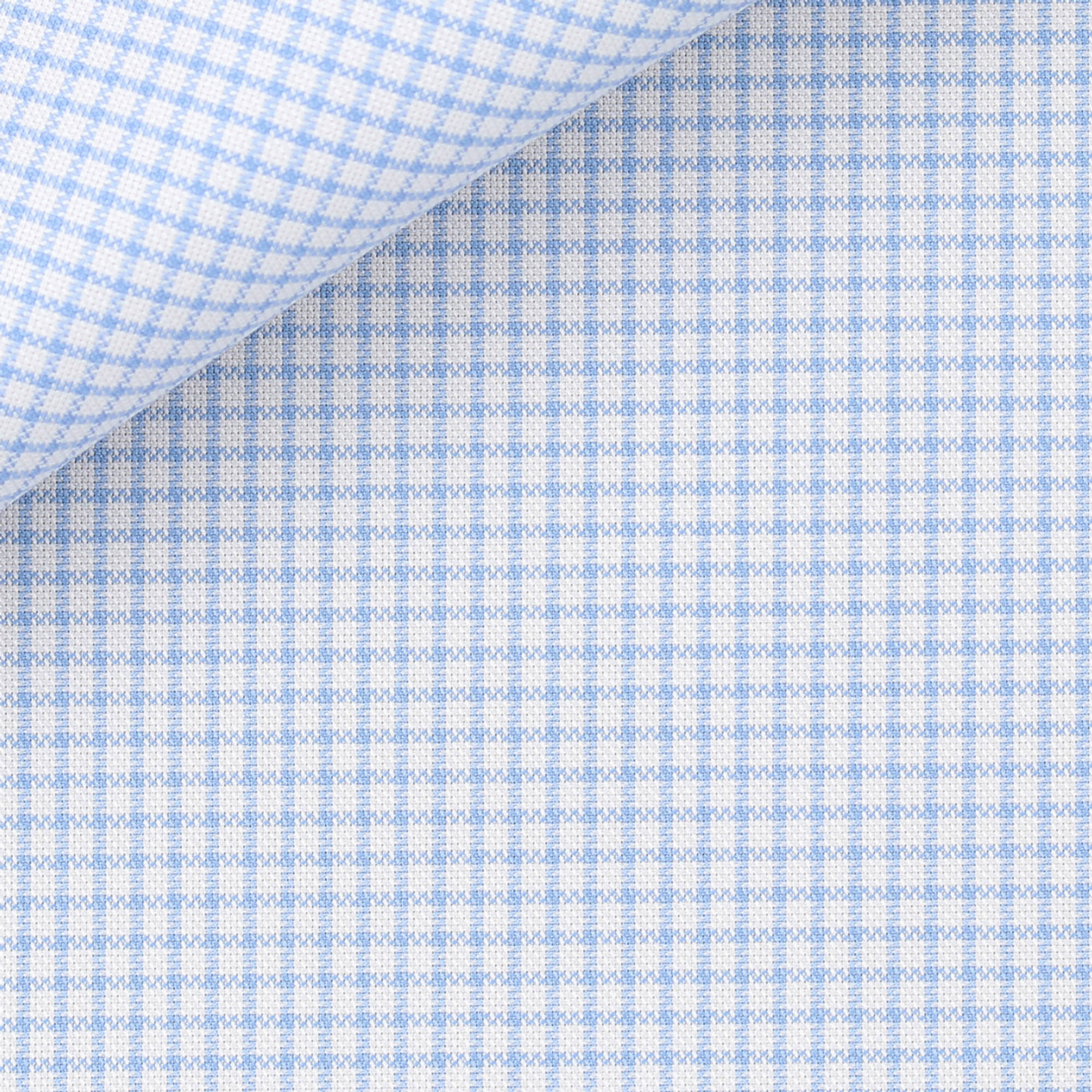 Oxford Check Pattern Blue