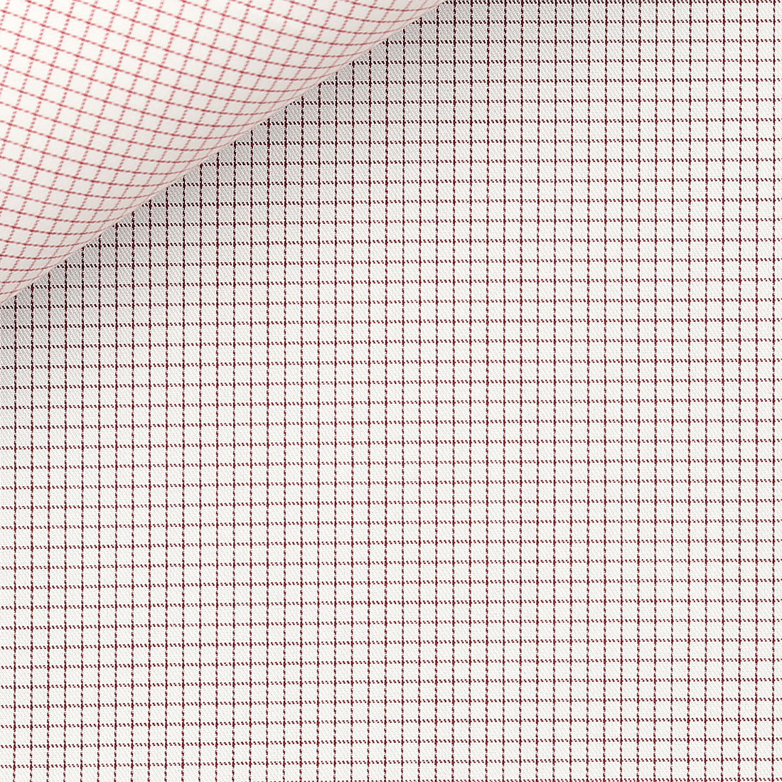 Twill Check Pattern Red