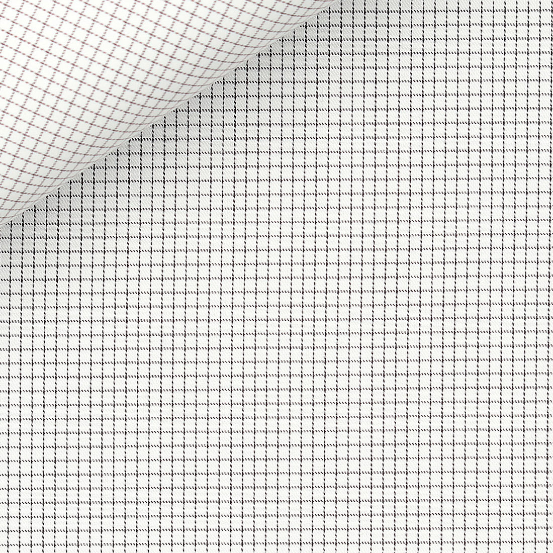 Twill Check Pattern Black