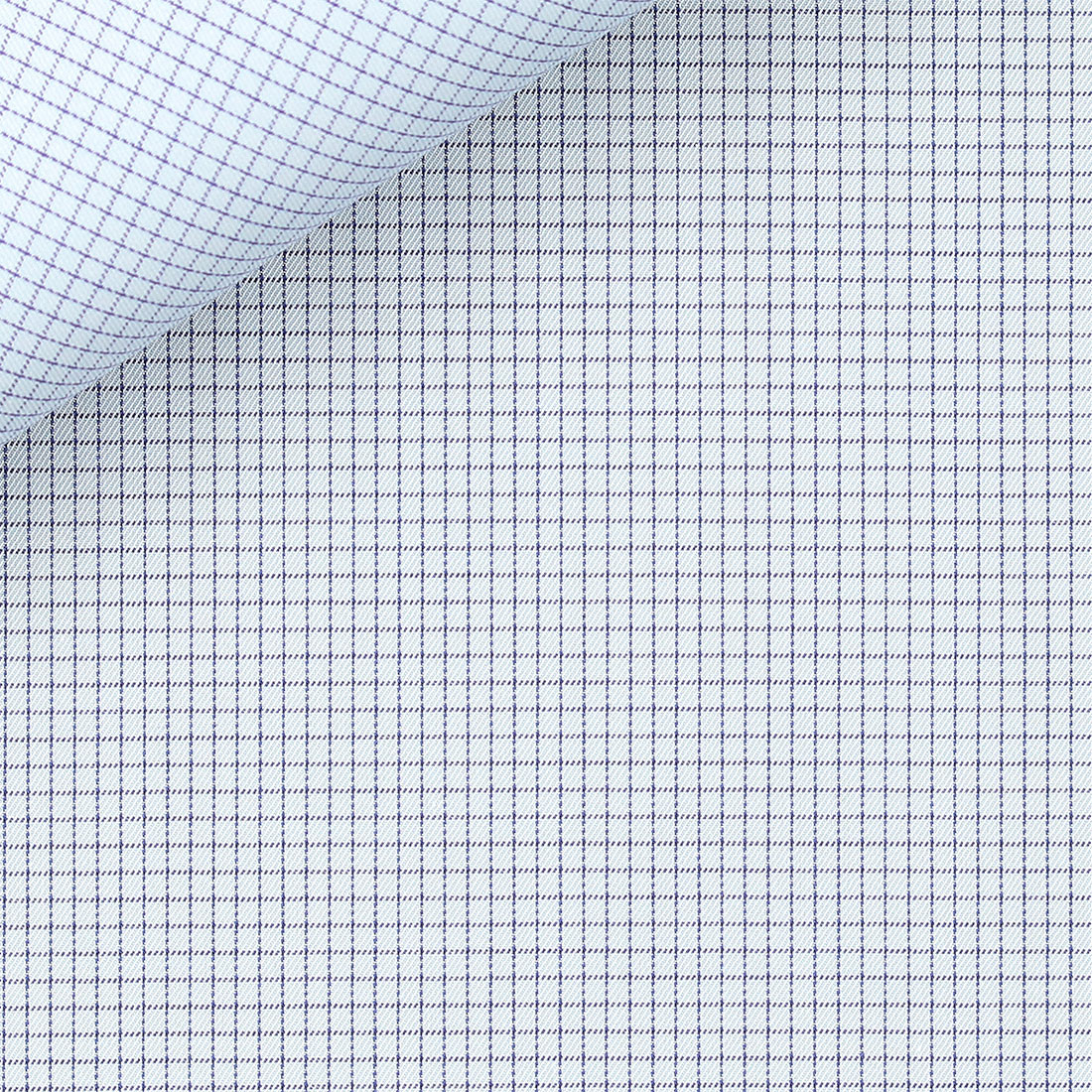 Twill Check Pattern Blue