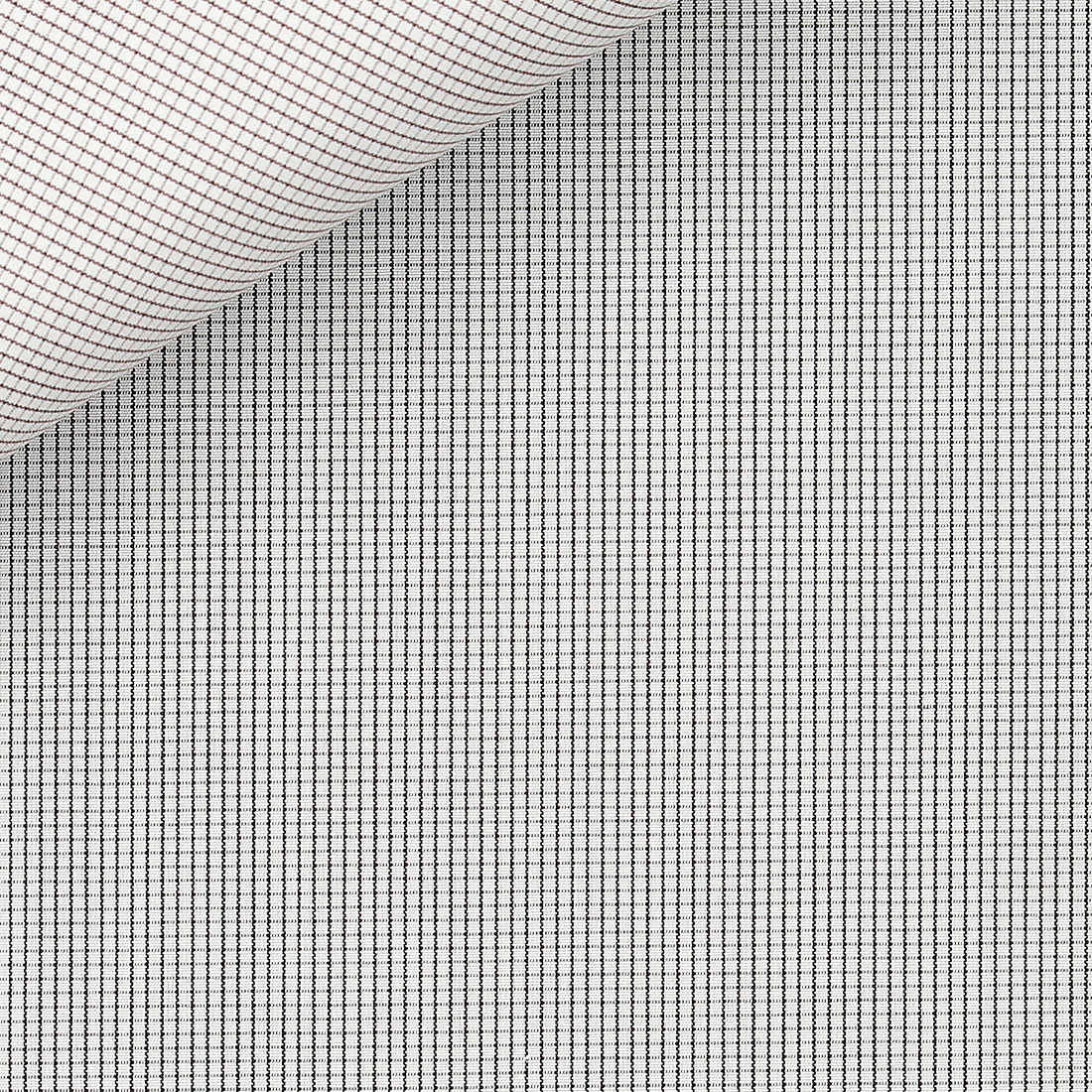 Poplin Check Pattern Black