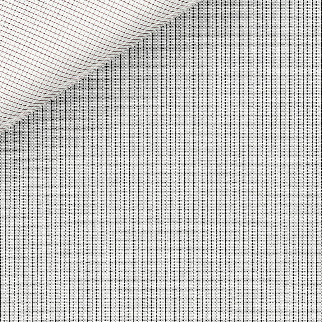 Poplin Check Pattern Black