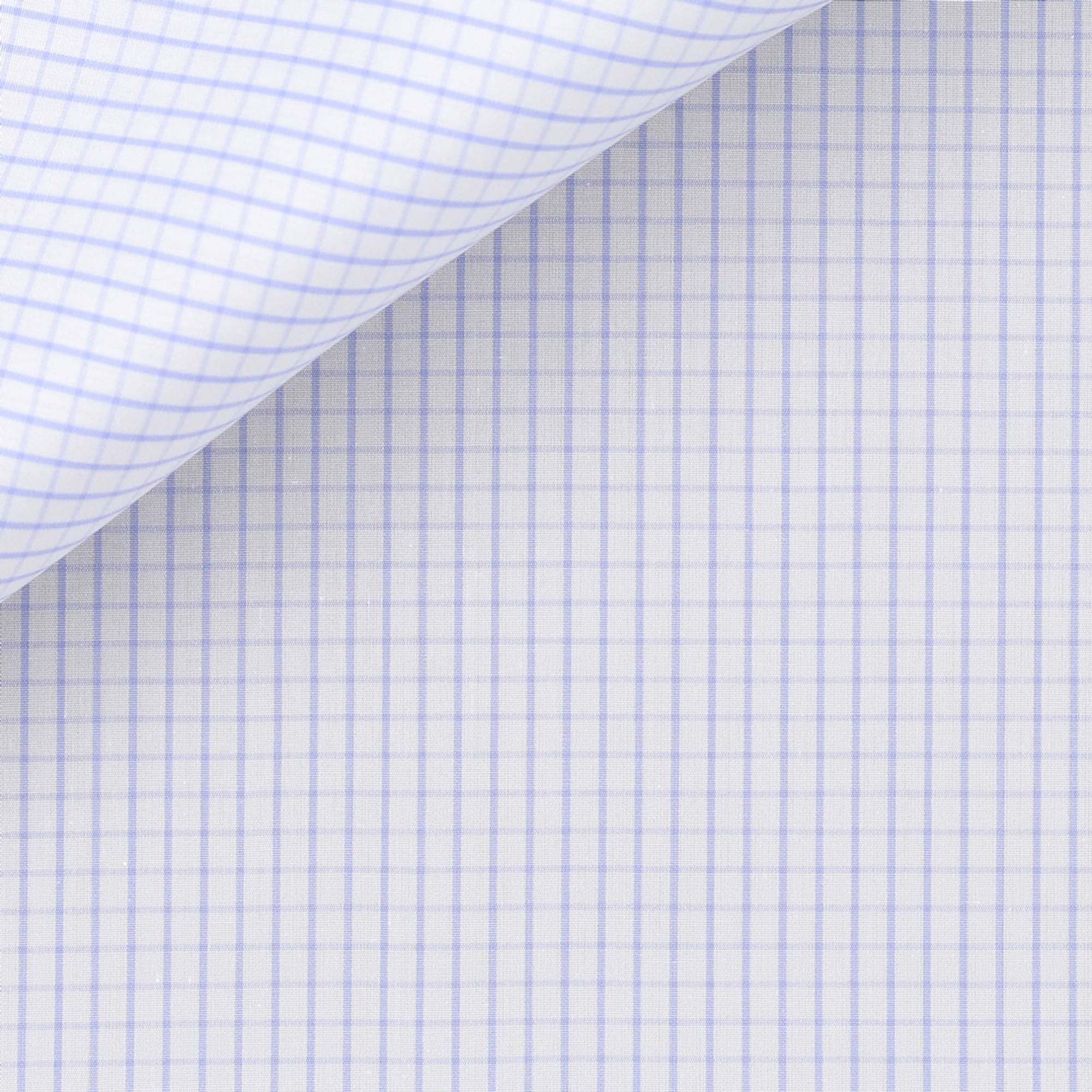 Poplin Check Pattern Blue