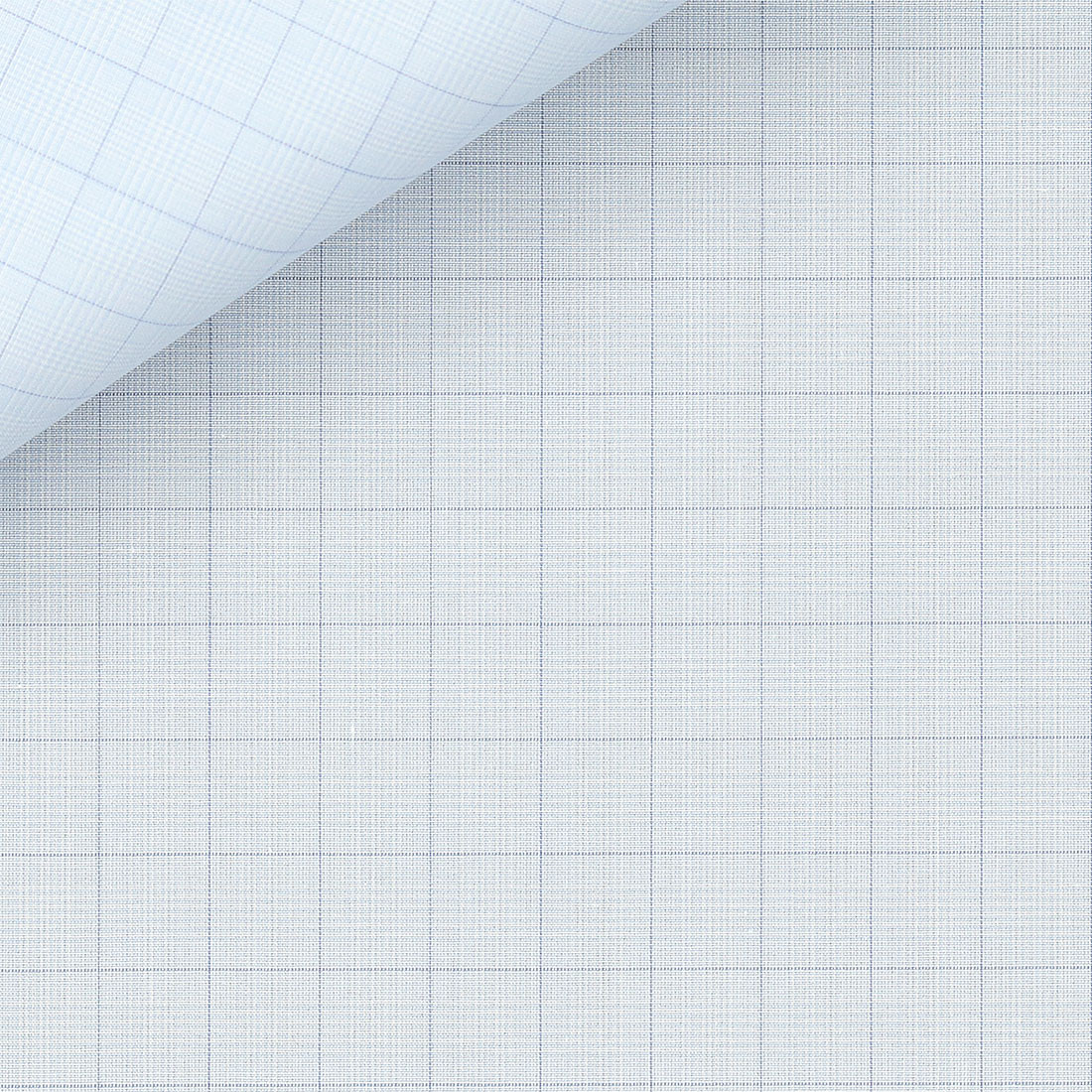 Poplin Check Pattern Blue