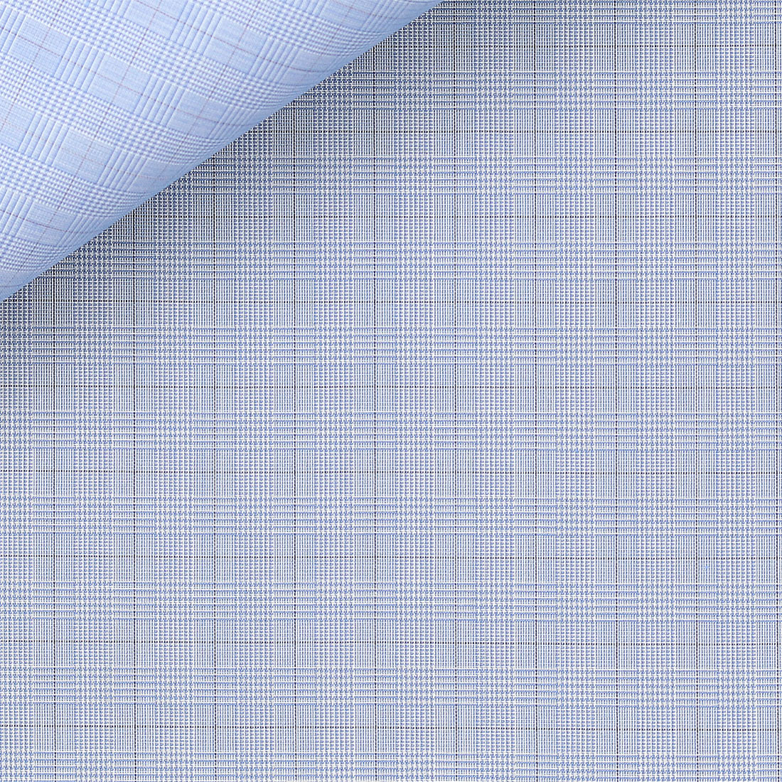 Poplin Check Pattern Blue