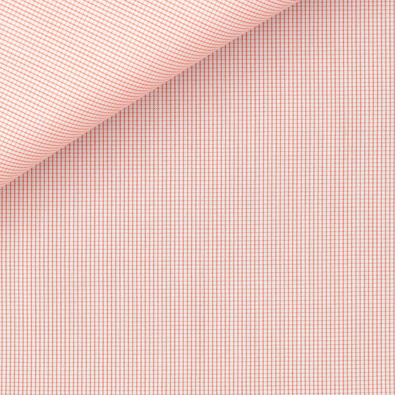 Poplin Check Pattern Orange
