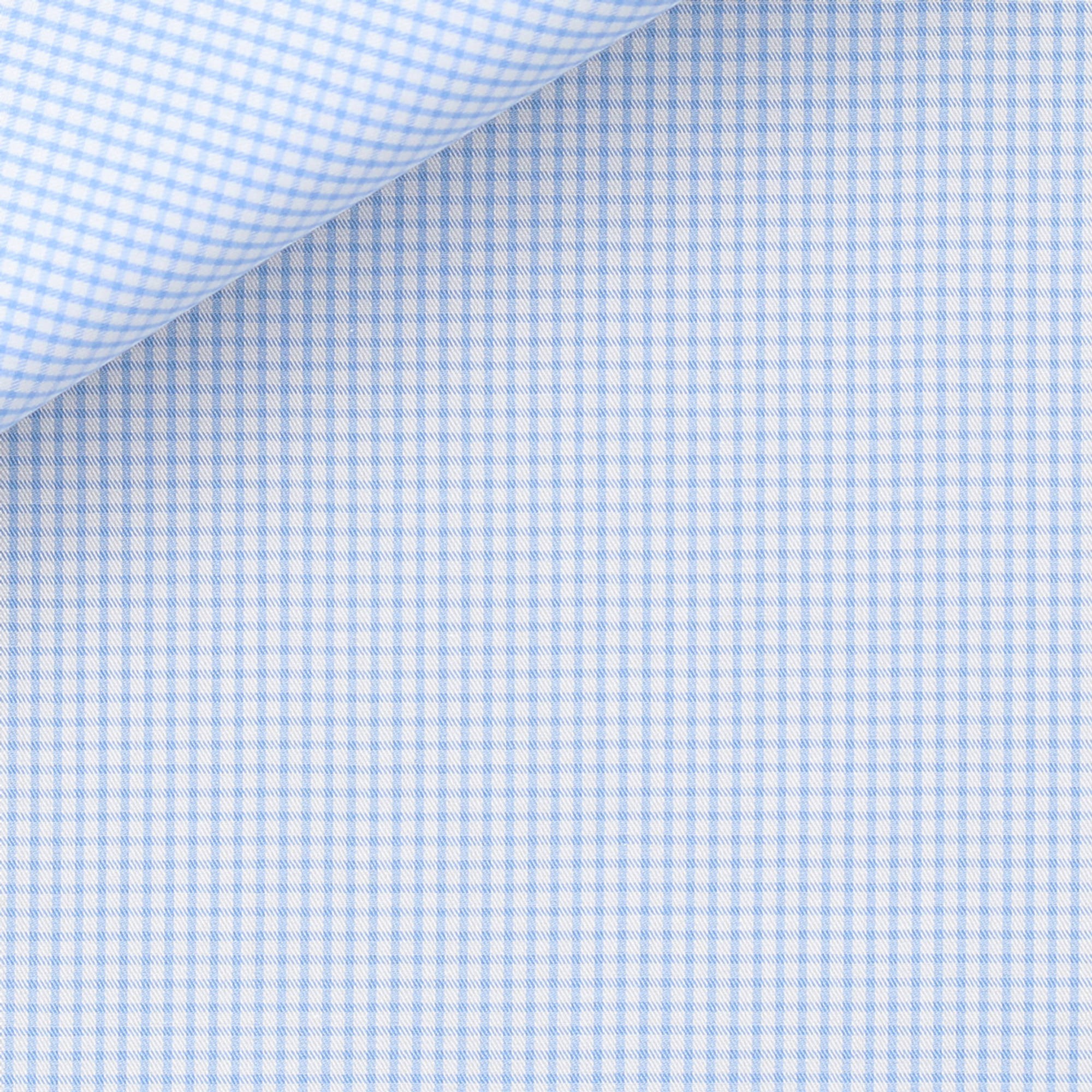 Twill Check Pattern Blue