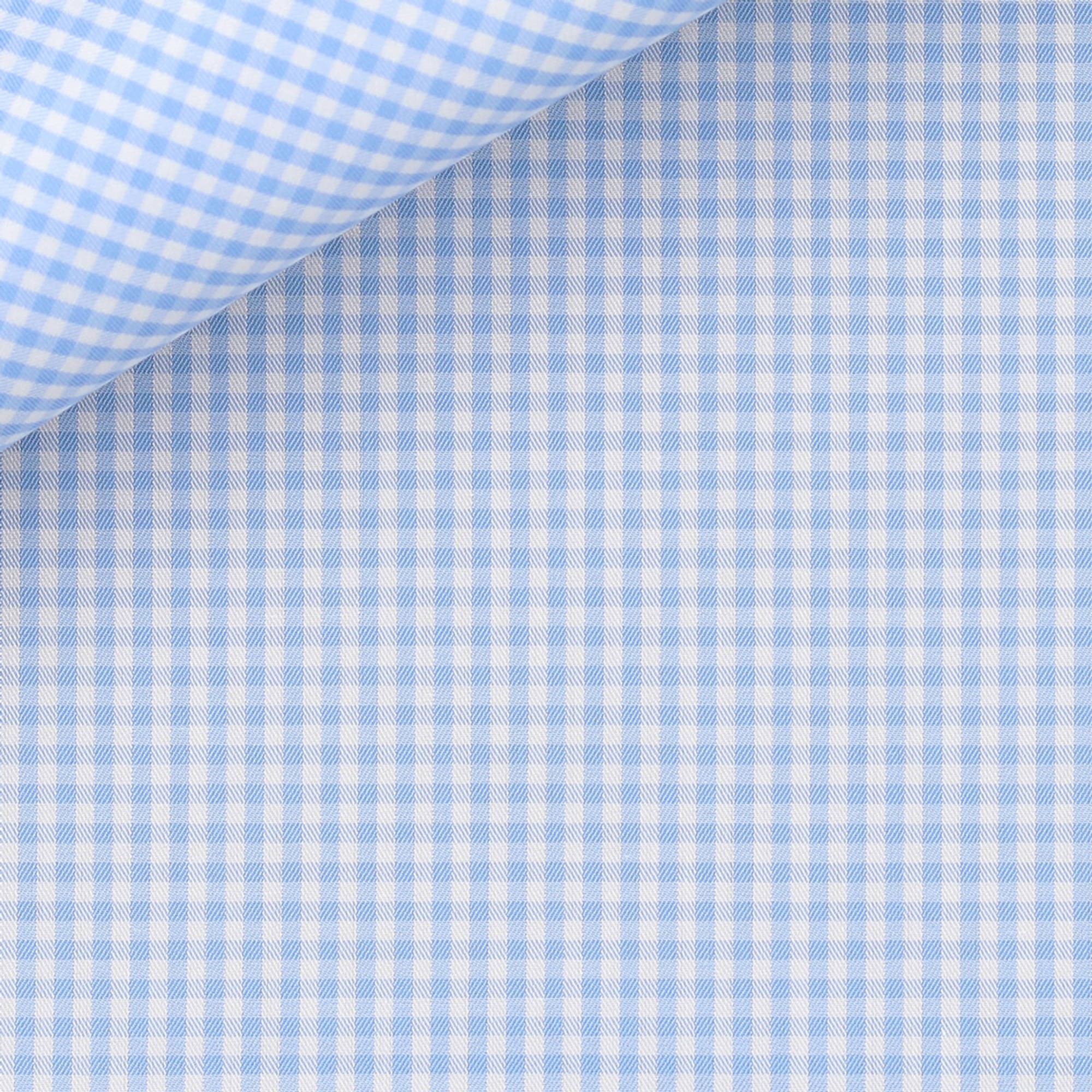 Twill Check Pattern Blue