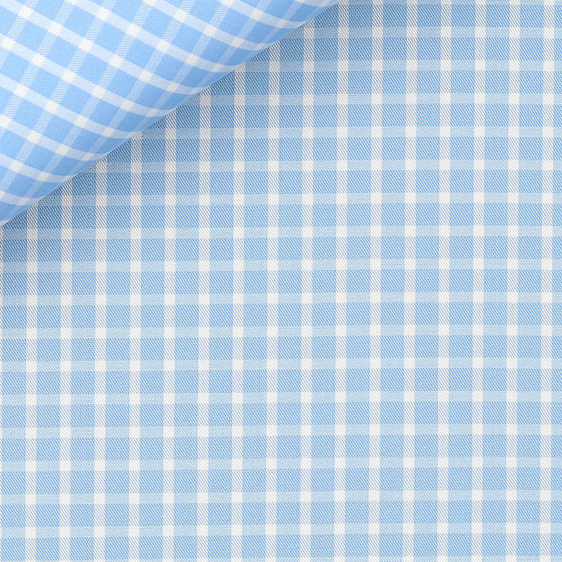 Twill Check Pattern Blue