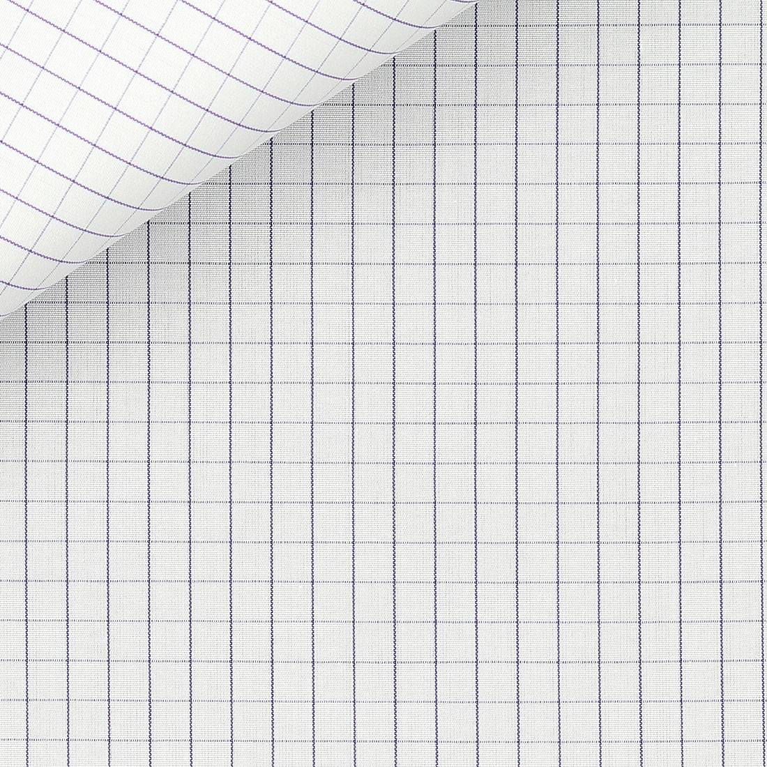 Poplin Check Pattern Blue