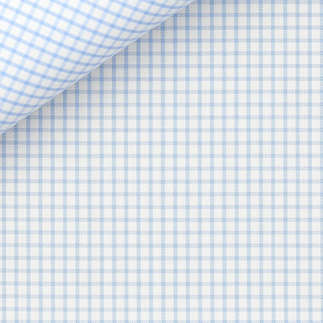 Twill Check Pattern Blue