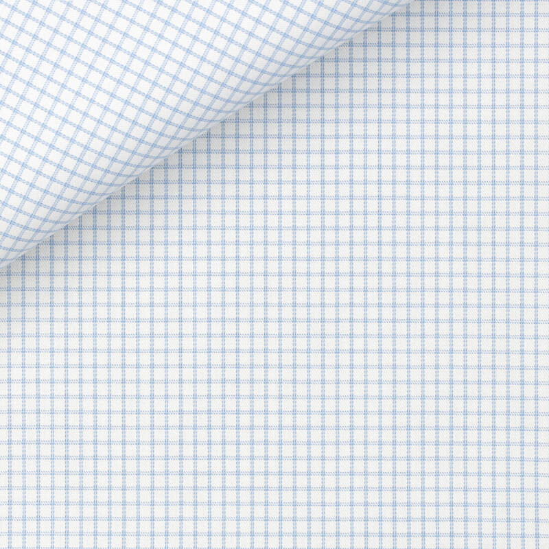 Mixed Check Pattern Blue