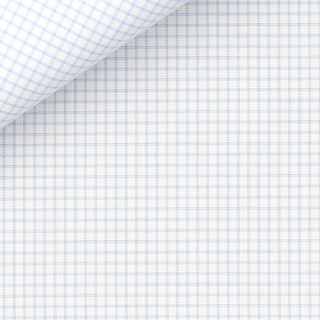 Twill Check Pattern Blue