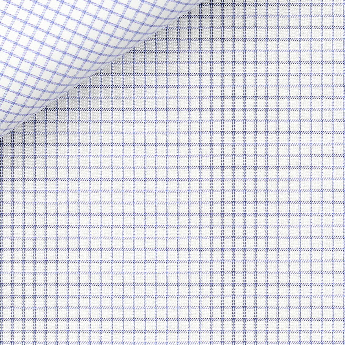 Twill Check Pattern Blue