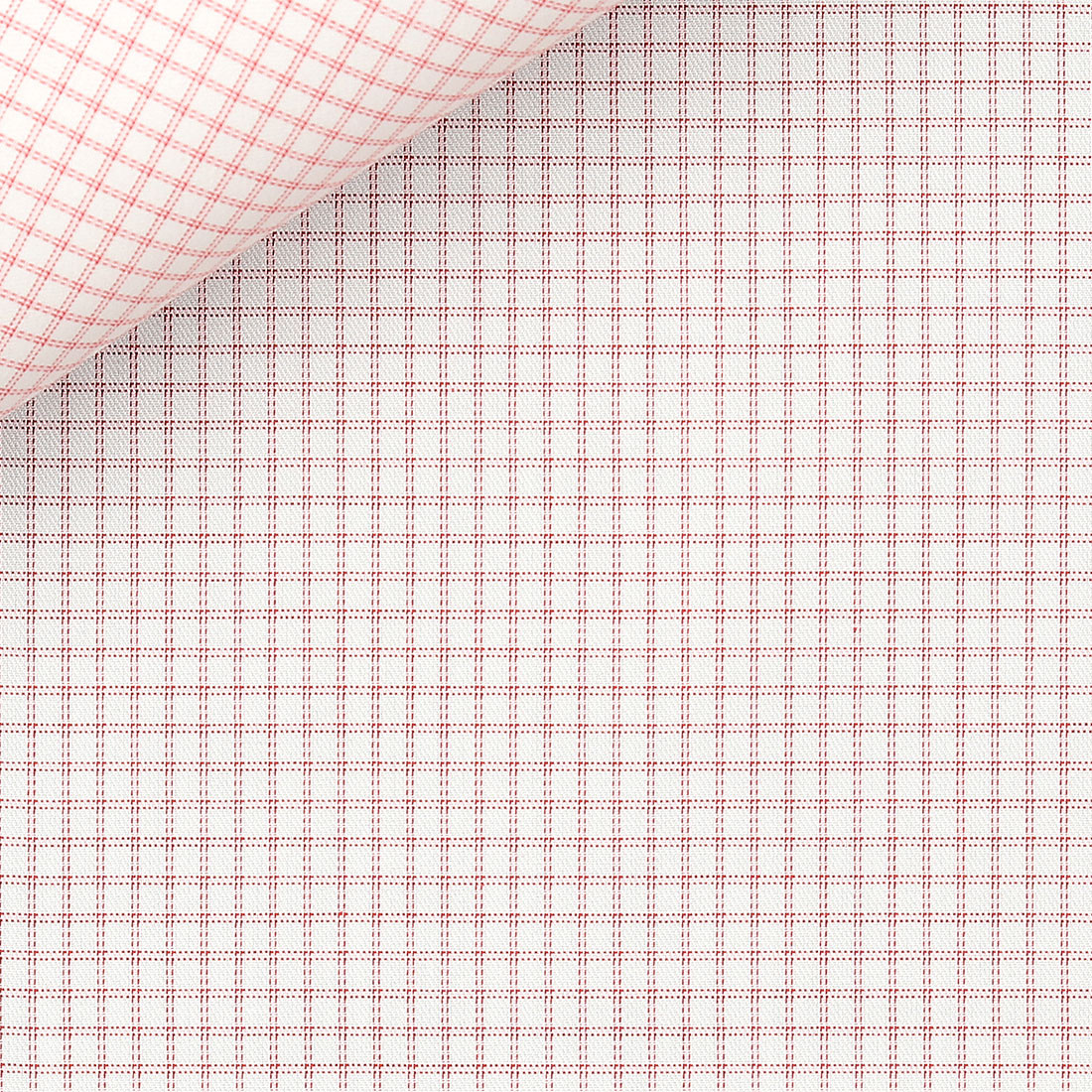 Twill Check Pattern Red