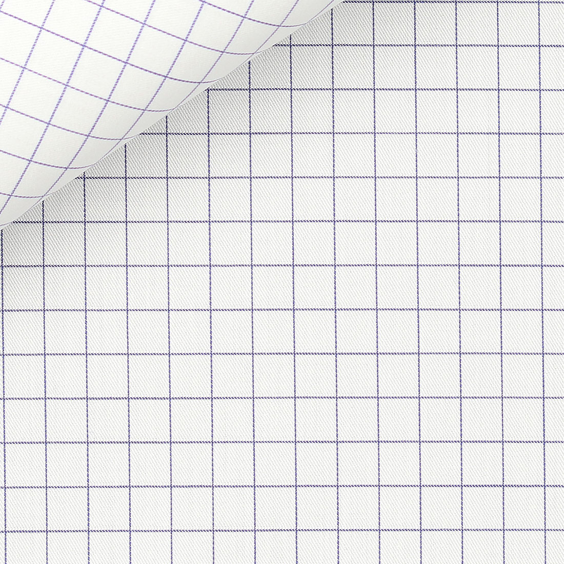 Twill Check Pattern Blue