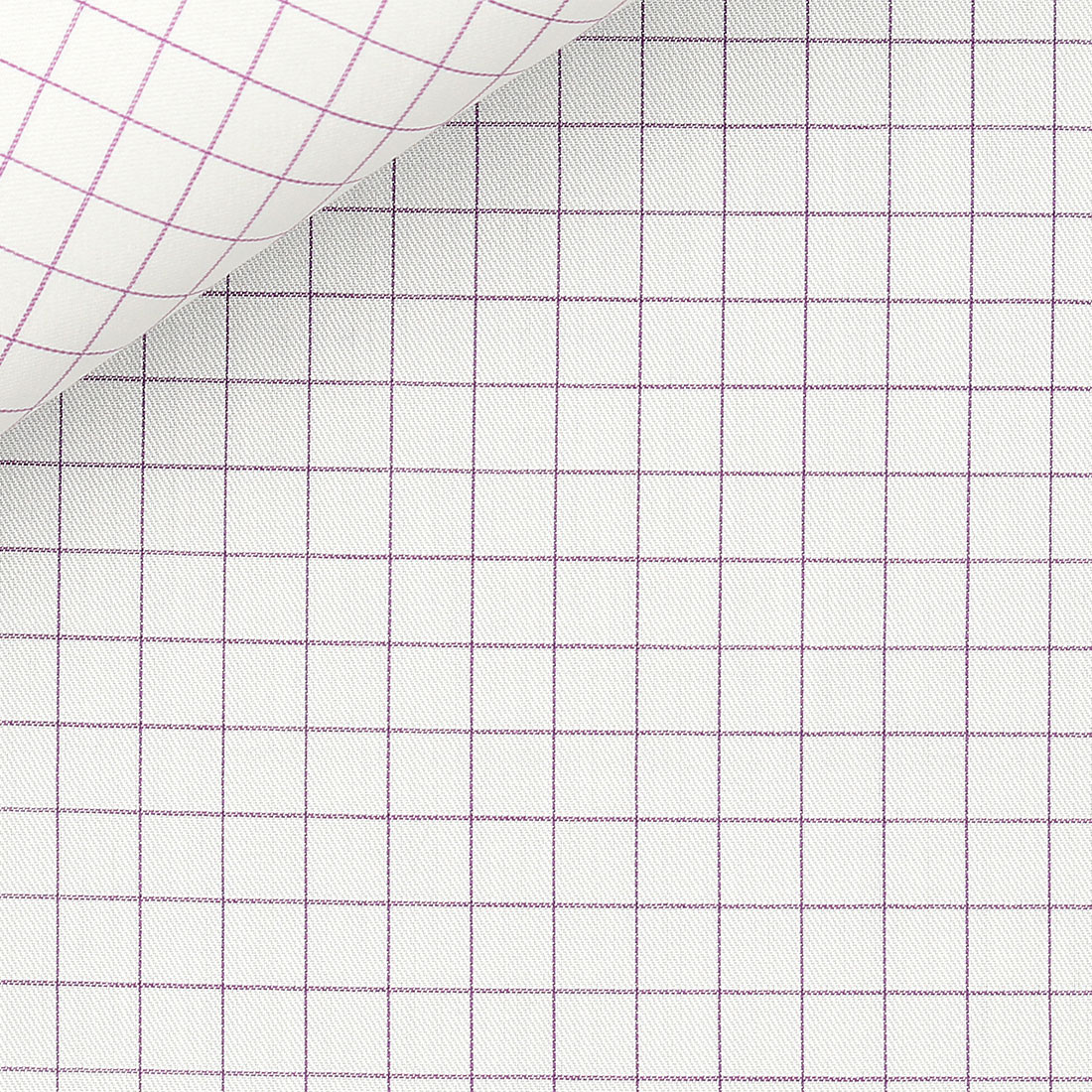Twill Check Pattern Purple