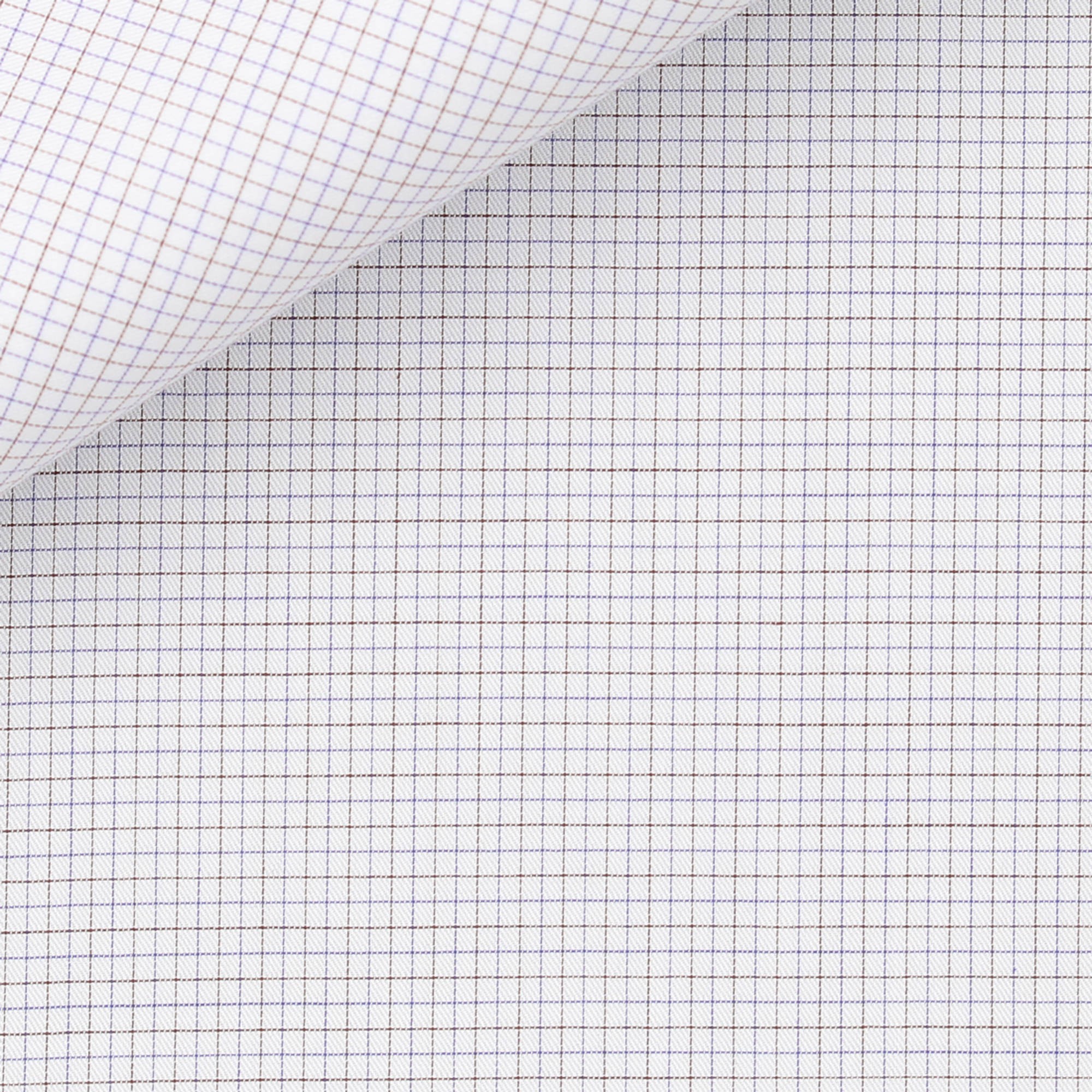 Twill Check Pattern Brown