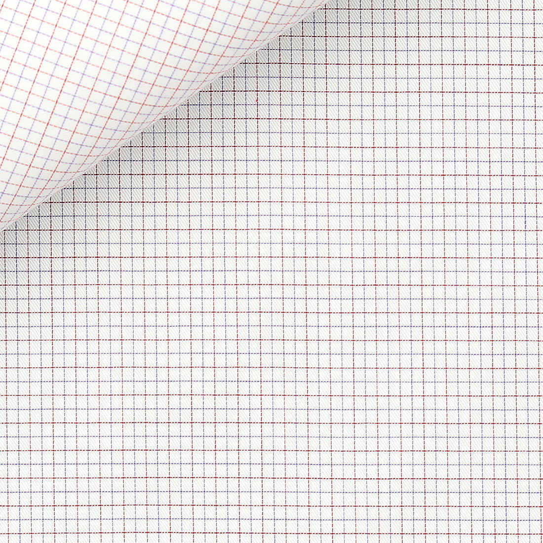 Twill Check Pattern Red