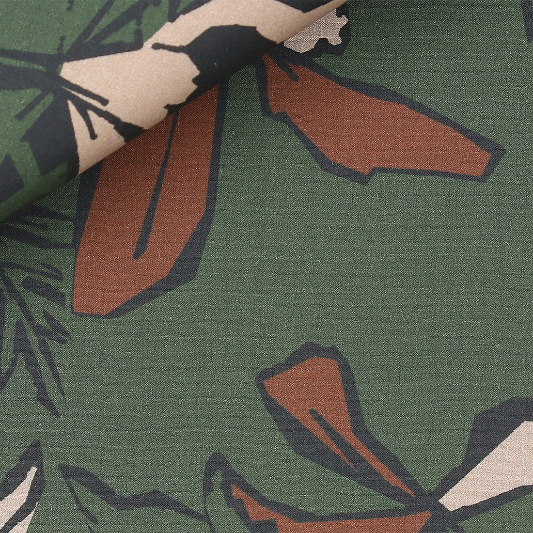 Twill Pattern Green