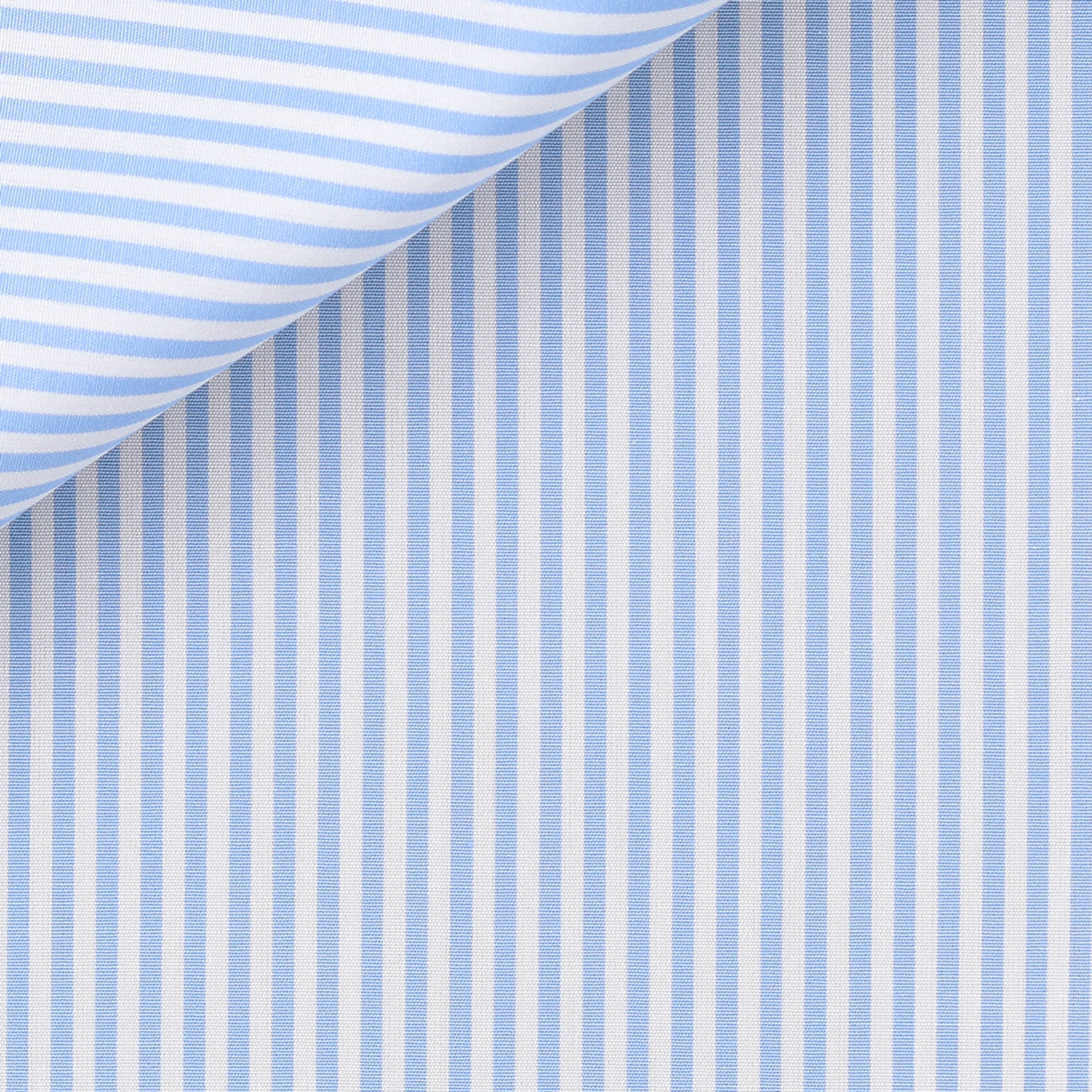 Poplin Stripes Blue