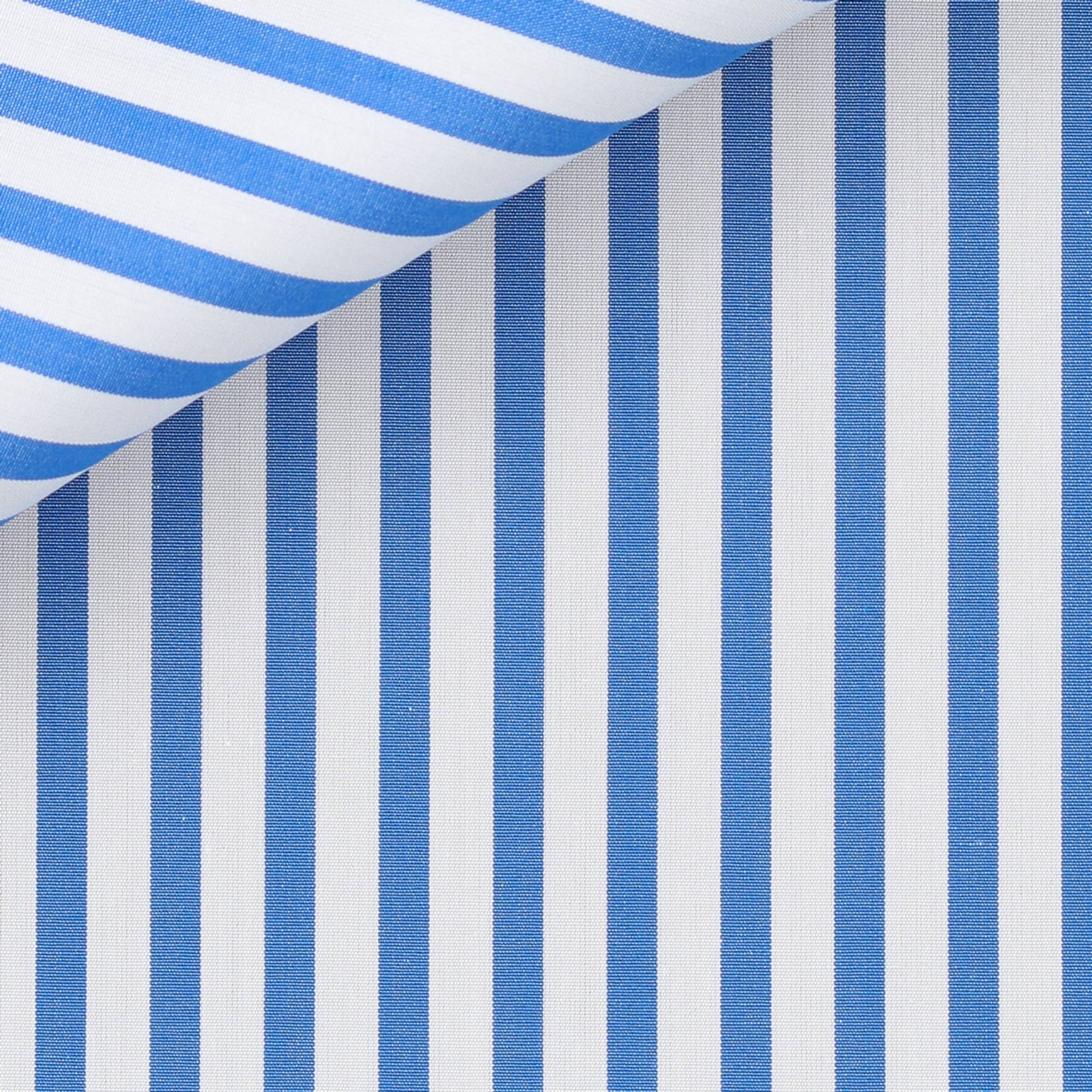 Poplin Stripes Blue