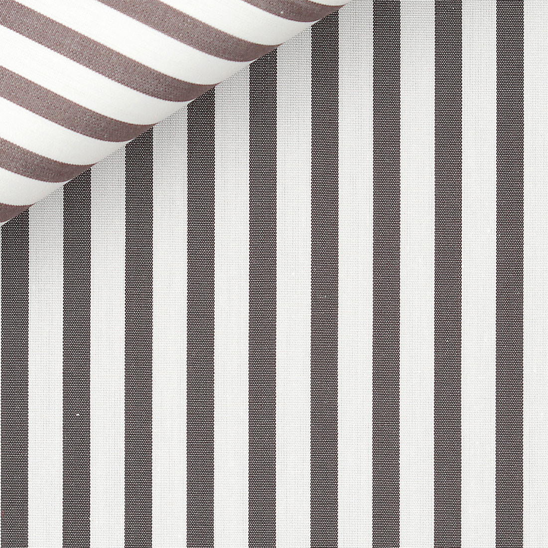 Poplin Stripes Brown