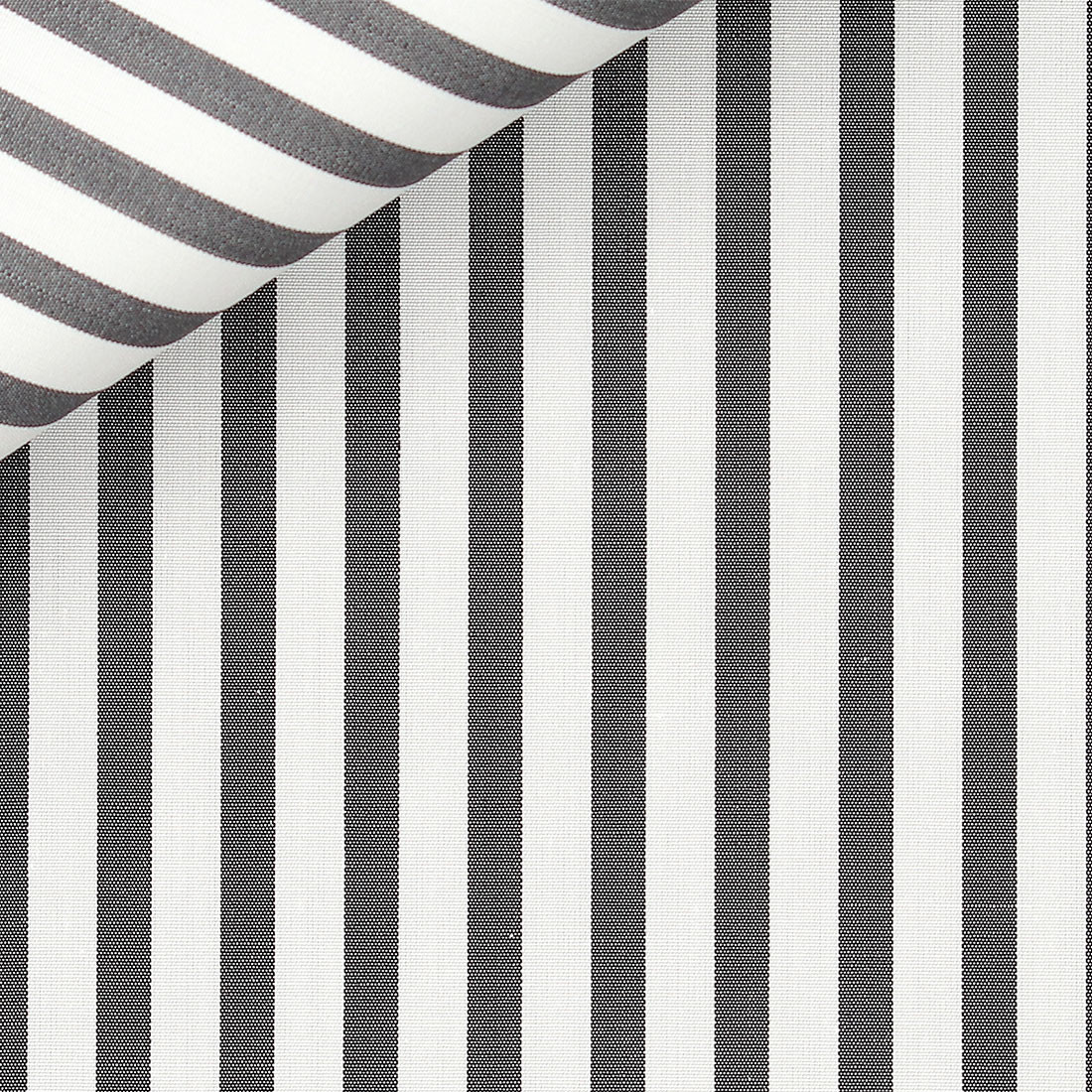Black Stripes Poplin