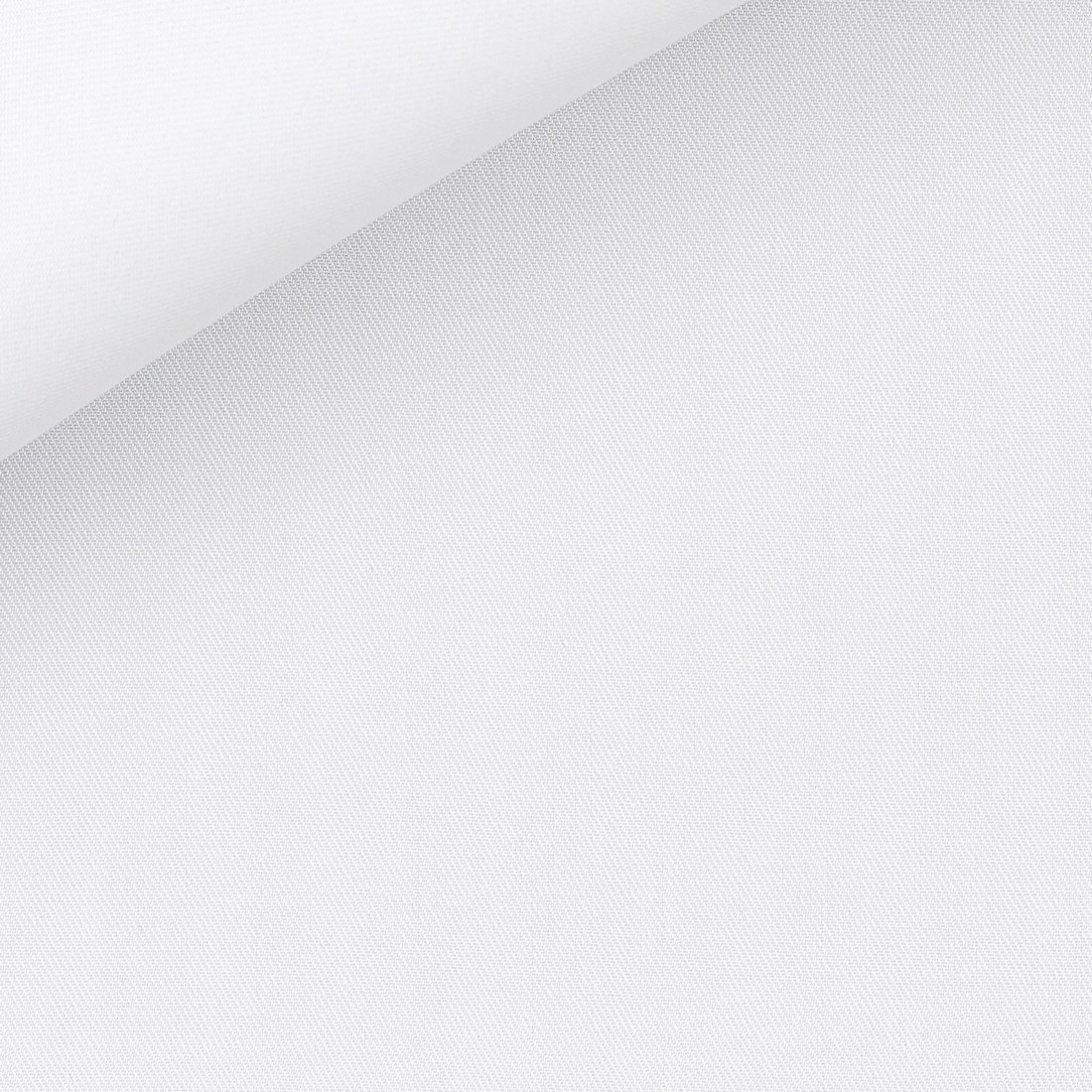 Twill Plain White