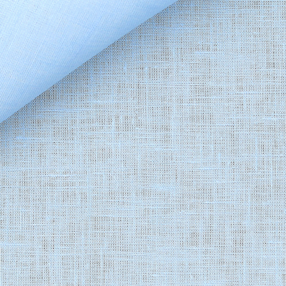 Linen Plain Blue
