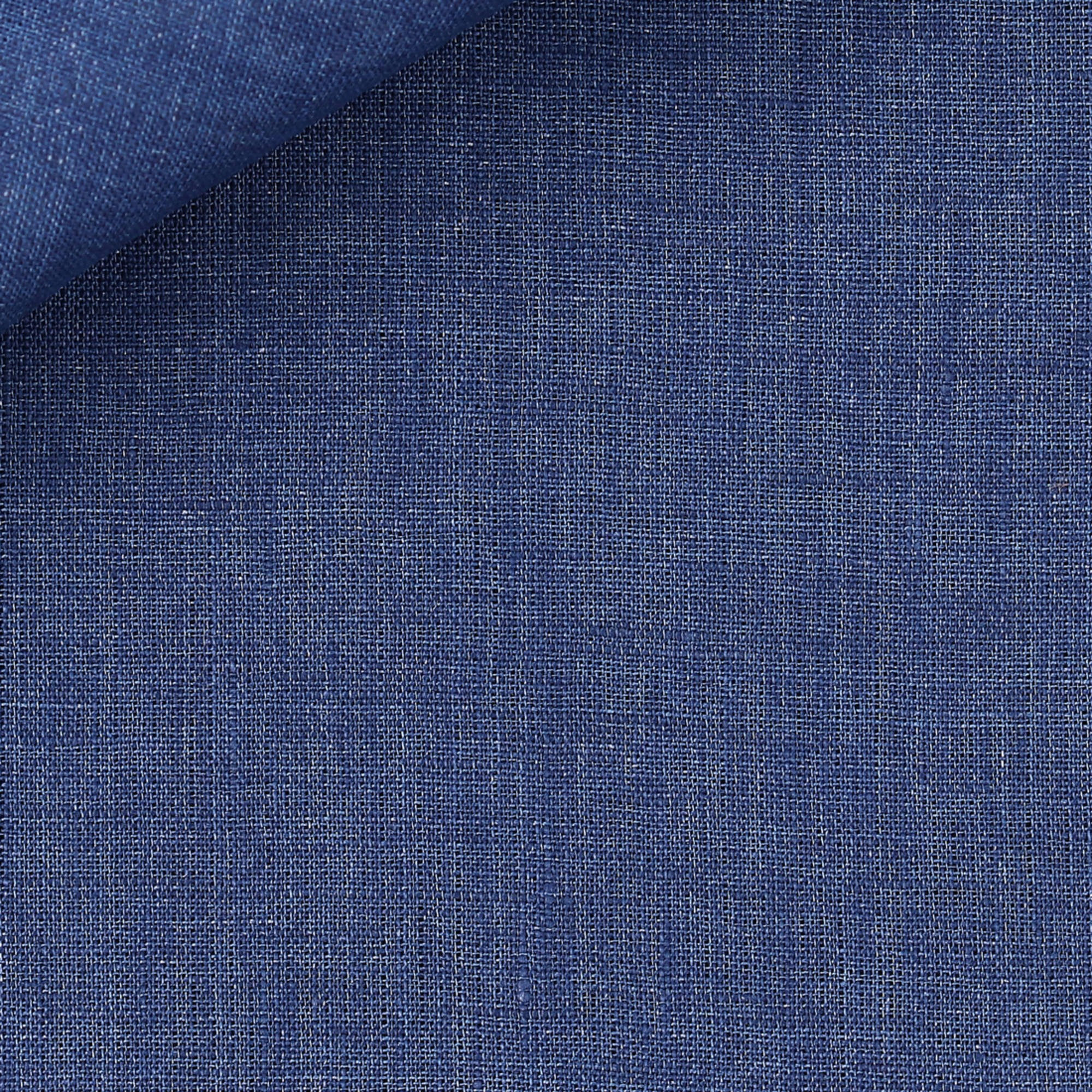 Linen Plain Blue