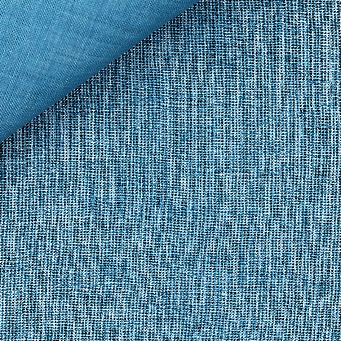 Linen Plain Blue