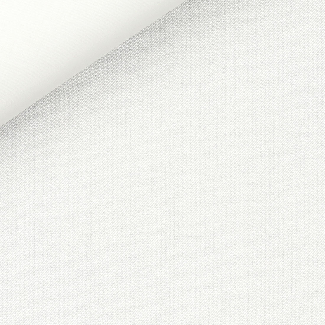 Twill Plain White