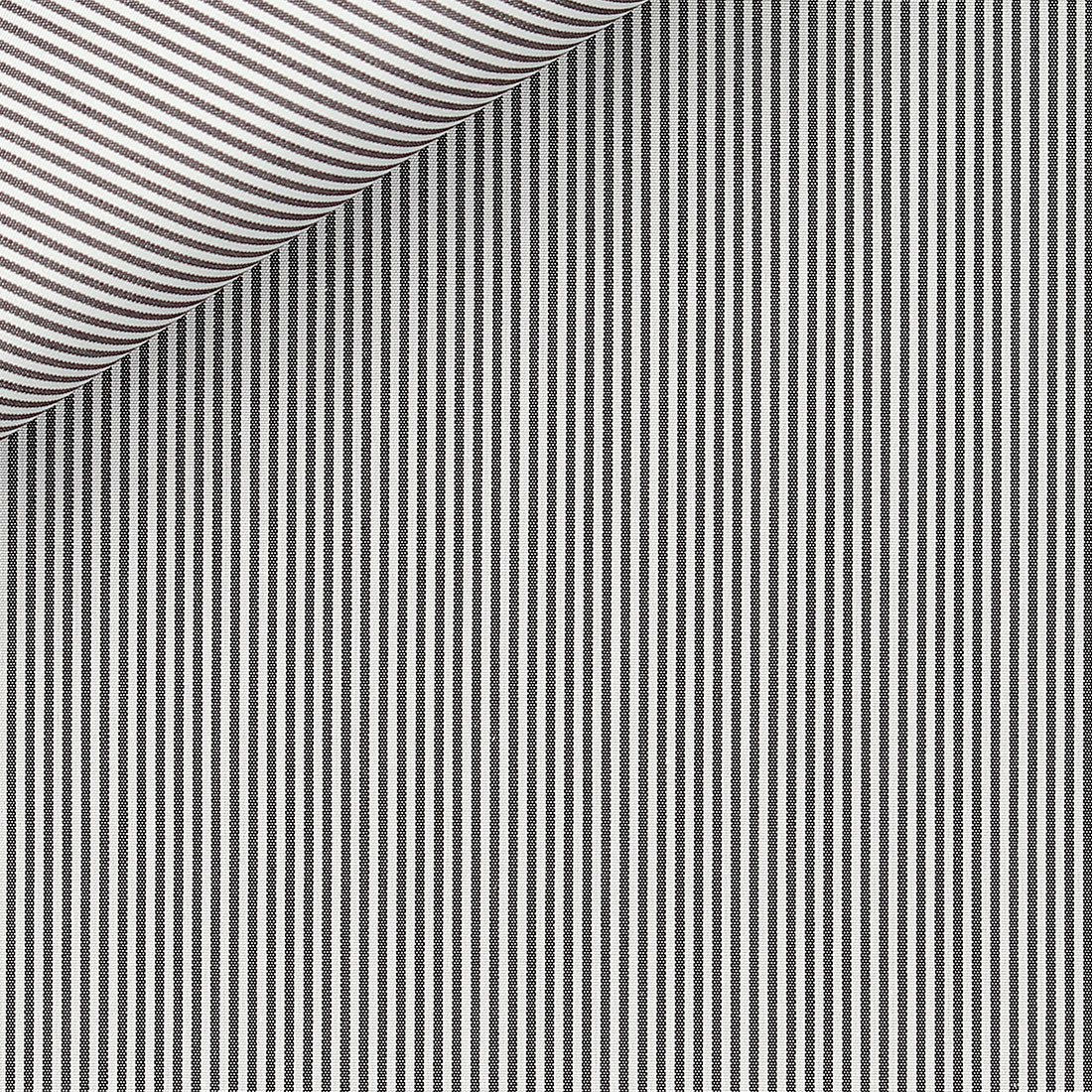 Poplin Stripes Black